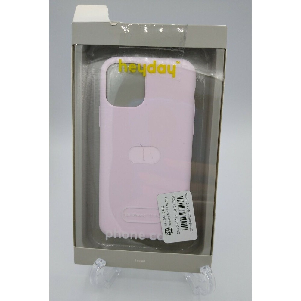 Heyday Apple iPhone Silicone Case for iPhone 11 Pro Pink New Opened Box